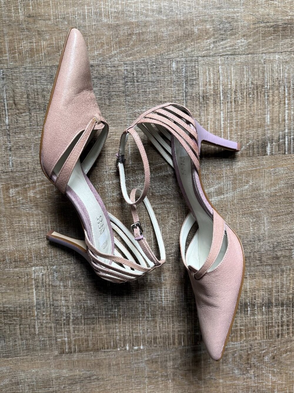 Franco Sarto - Chic Vintage Strap Pointed Heels